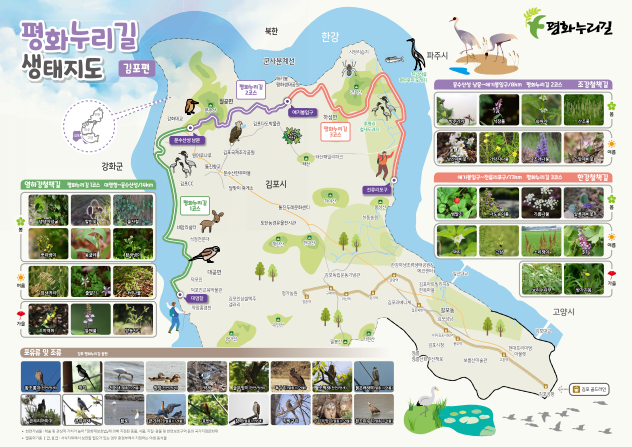 2020 평화누리길생태지도 김포